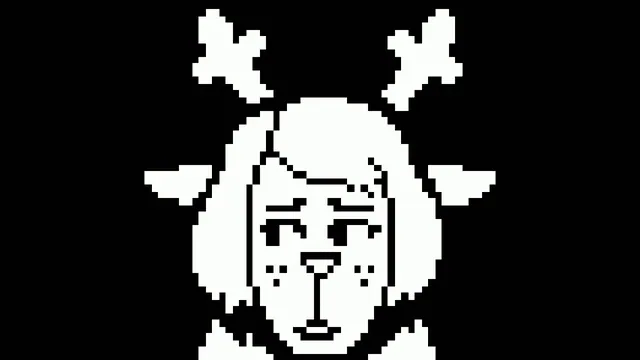 Deltarune's Weird Route meme card