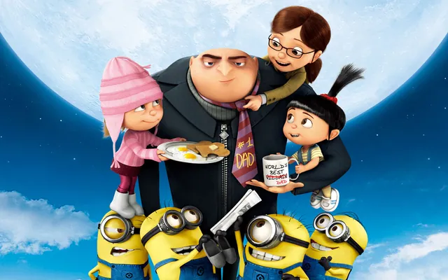 Despicable Me meme card