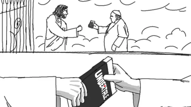 Carte meme Did You Bring It / The Pope Gives Jesus Oblivion