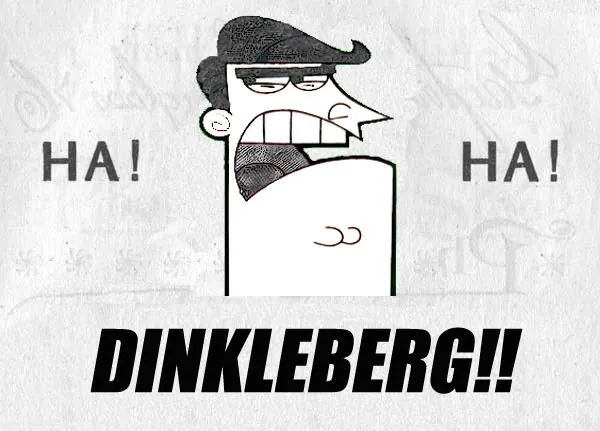 Dinkleberg meme card