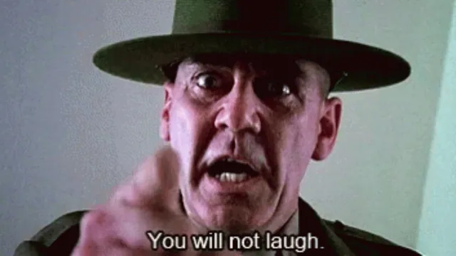 Disclaimer: You Will Not Laugh meme card