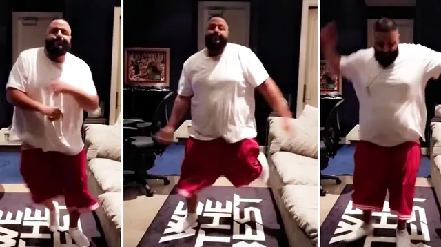 DJ Khaled Dancing meme card