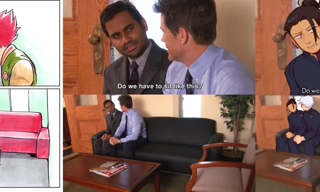 Carte meme Do We Have To Sit Like This?