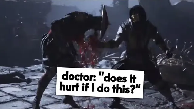 Doctor: "Does It Hurt If I Do This?" meme card