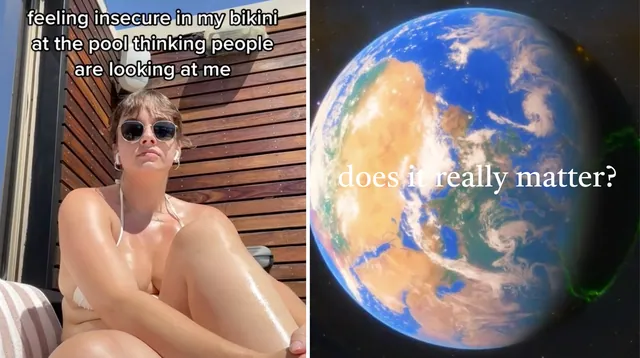 Does It Really Matter? / Earth Zoom Out To Universe meme card