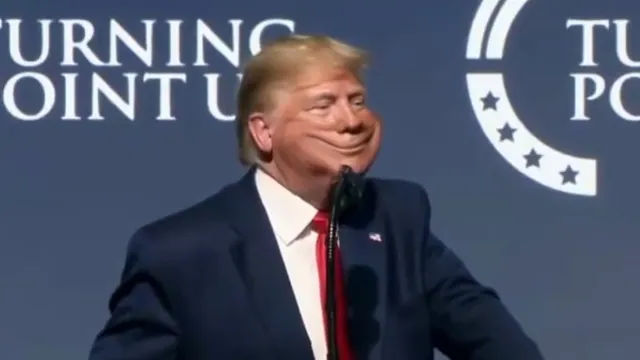 Donald Trump "I'm Gonna Come" / Kamala Harris "Do Not Come" meme card
