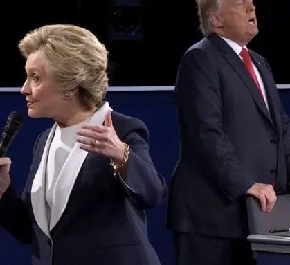 Donald Trump's Debate Chair meme card