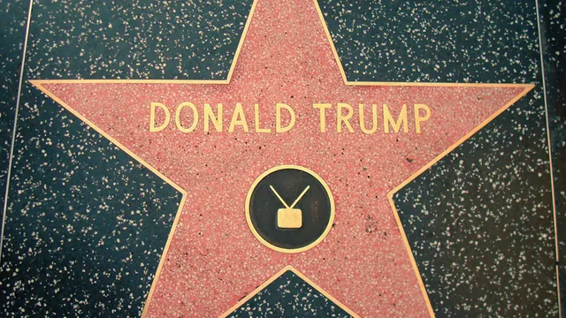 Carte meme Donald Trump’s Hollywood Star