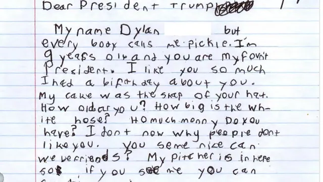 Donald Trump's Letter From Pickle meme card