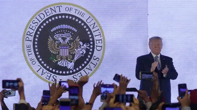 Donald Trump's Presidential Seal meme card
