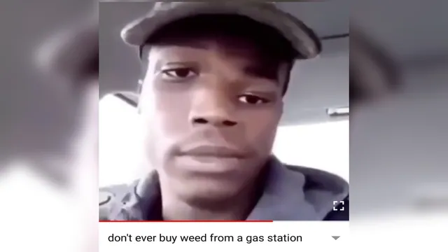 Carte meme Don’t Ever Buy No Weed From The Gas Station Bro