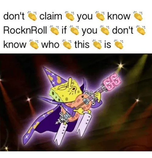 Don't Say You're a Fan If You Don't Know Who This Is meme card