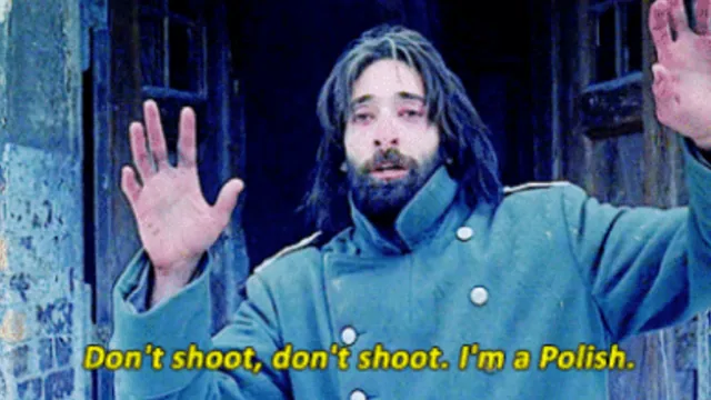 Don't Shoot. I'm a Polish meme card