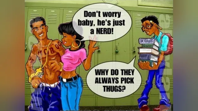 Carte meme Don’t Worry Baby, He’s Just a Nerd!
