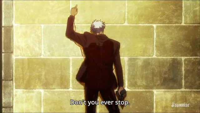 Don't You Ever Stop meme card