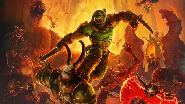 Doom Eternal meme card