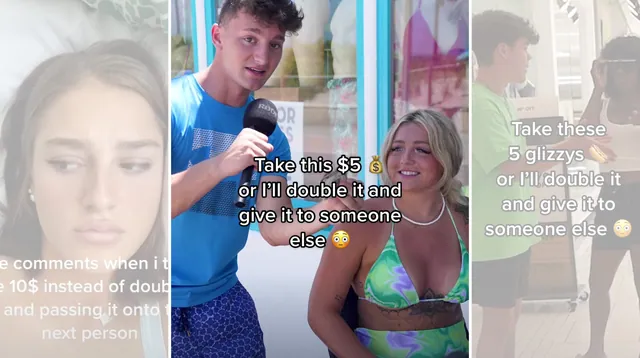 Double It And Give It To The Next Person meme card