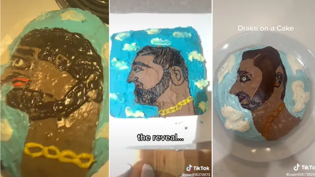 Drake Cake / 'Nothing Was the Same' Cake Trend meme card