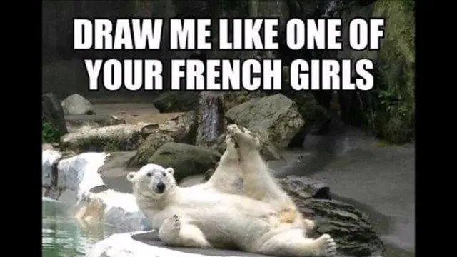 Draw Me Like One of Your French Girls meme card
