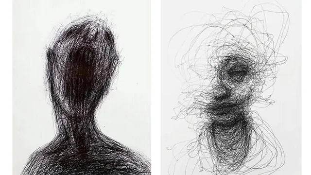 Drawings Made By People With Mental Illness meme card