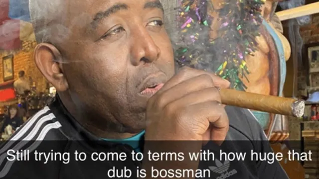 Dub Bossman meme card