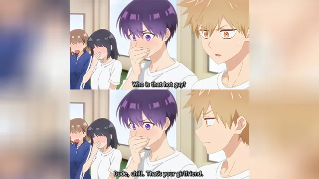 Carte meme Dude, Chill. That’s Your Girlfriend