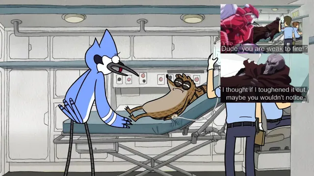 Carte meme Dude, You’re Allergic to Eggs / Weak to X