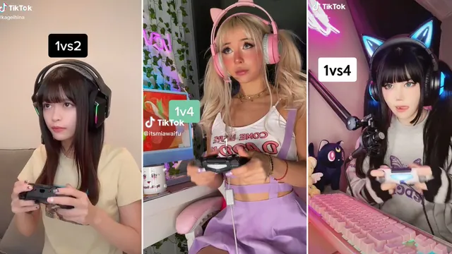 E-Girl GG meme card