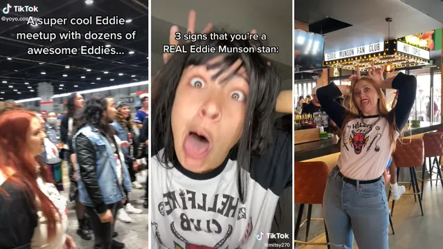 Eddie Munson Fans meme card