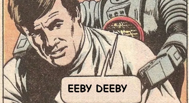 Eeby Deeby meme card