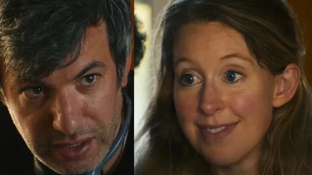 Carte meme Elizabeth Holmes and Nathan Fielder "Why Would I Deceive You?"