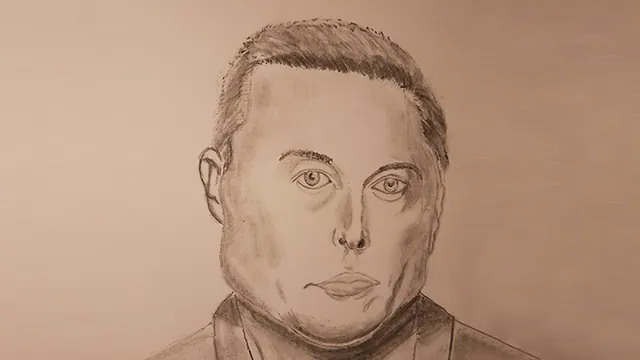 Carte meme Elon, I Drew You / You Are My Hero, Elon
