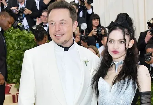 Elon Musk and Grimes Couple Photo Parodies meme card