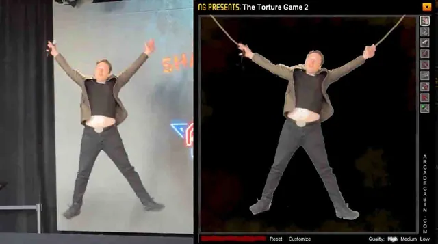 Carte meme Elon Musk’s Awkward Jump Torture Edits