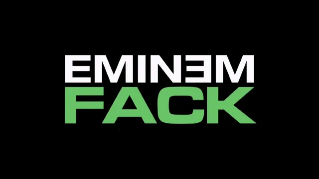 Eminem's "Fack" meme card