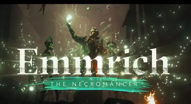Emmrich the Necromancer meme card