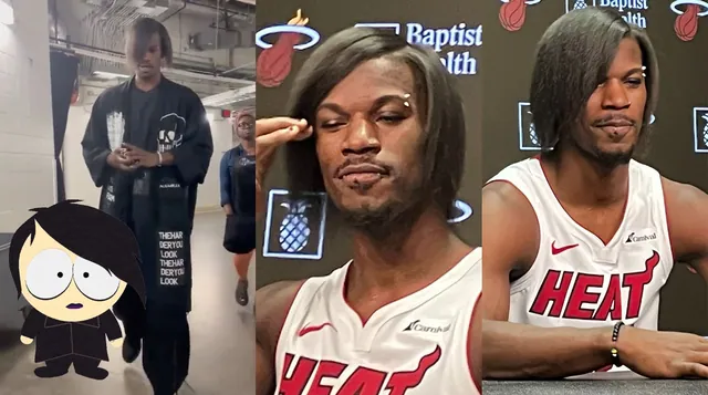 Emo Jimmy Butler meme card