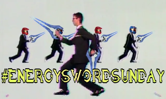 Carte meme Energy Sword Sunday