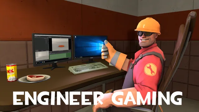 Engineer Gaming meme card