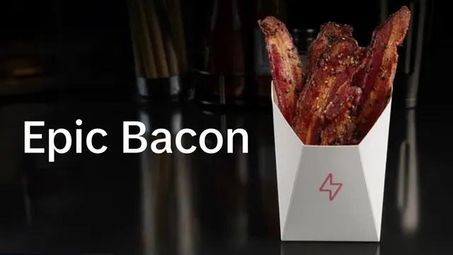Carte meme Epic Bacon at Tesla Diner