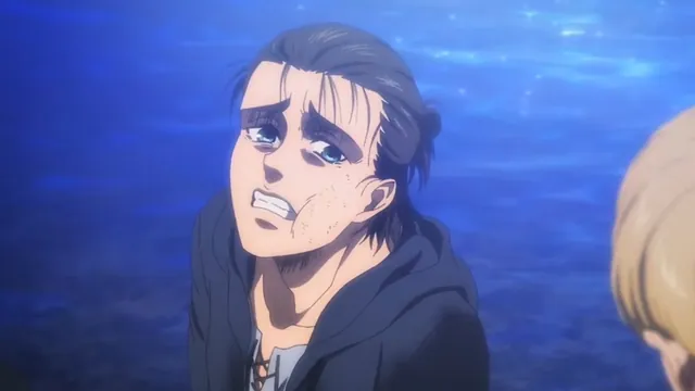 Eren Crying / Eren's Confession meme card