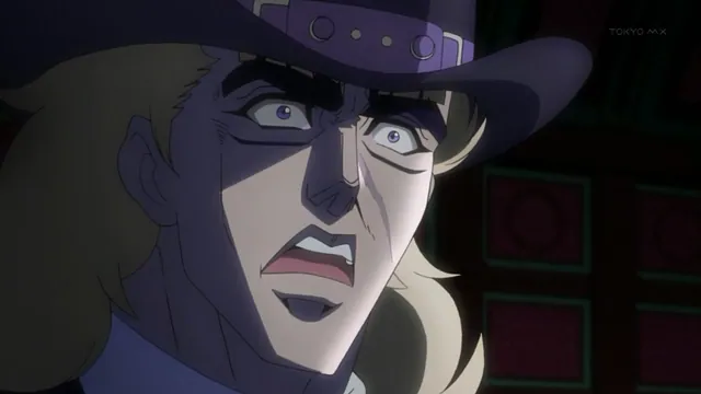 Even Speedwagon Is Afraid! meme card