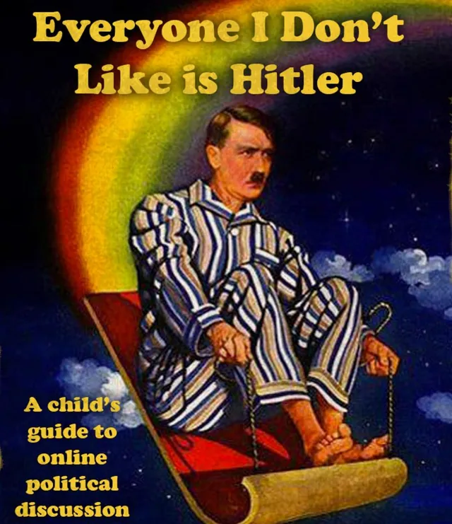 Carte meme Everyone I Don’t Like Is Hitler