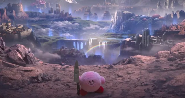 Everyone Is Dead Except Kirby meme card