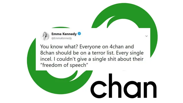 Carte meme Everyone on 4chan Should Be on a Terror List