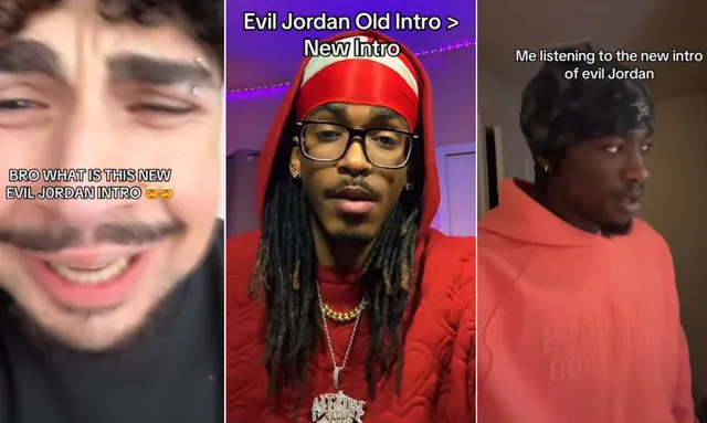 Carte meme Evil Jordan Intro