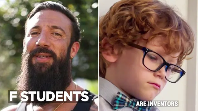 F Students Are Inventors meme card