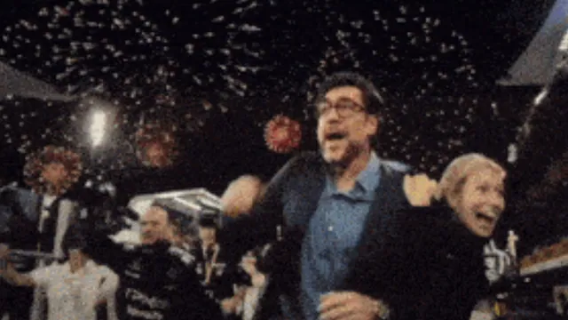 Carte meme F1: The Movie Fireworks Celebration GIF