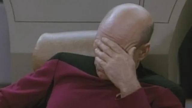 Carte meme Facepalm