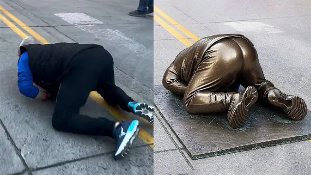 Carte meme Faceplant Guy